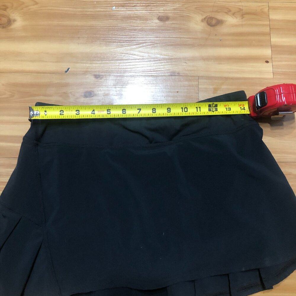 Lululemon Pace Rival Skirt Skort Size 6 Black 15” W8838T - Picture 5 of 7